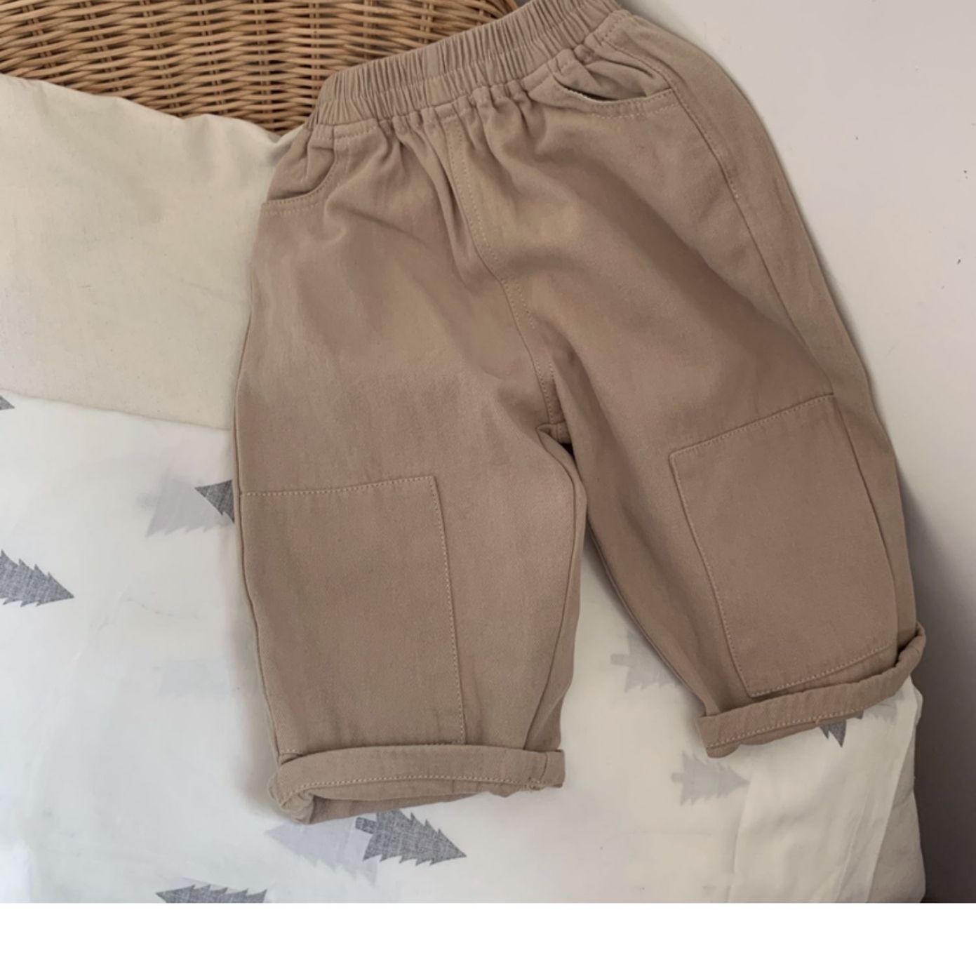 بنطلون كتان صحراوي