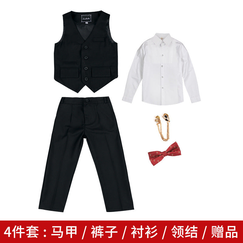 طقم مناسبات ولادي اسود