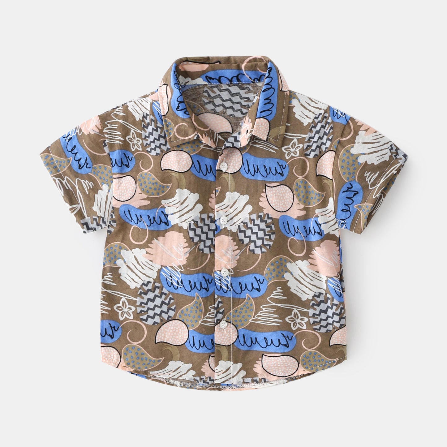 قميص ولادي مشجر