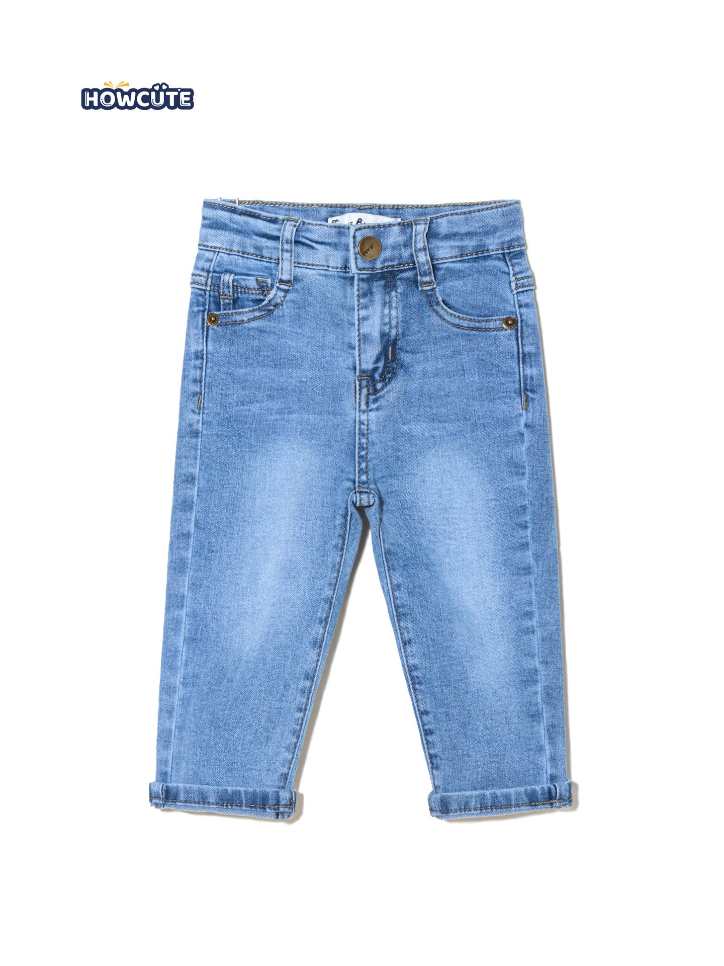 بنطلون جينز بلونين