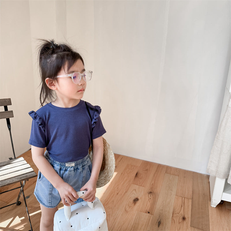 تيشيرت بناتي بلونين