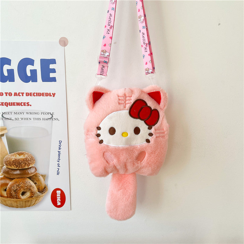 جنطة قطة وردي