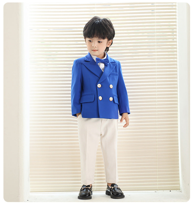 طقم بدلة ازرق