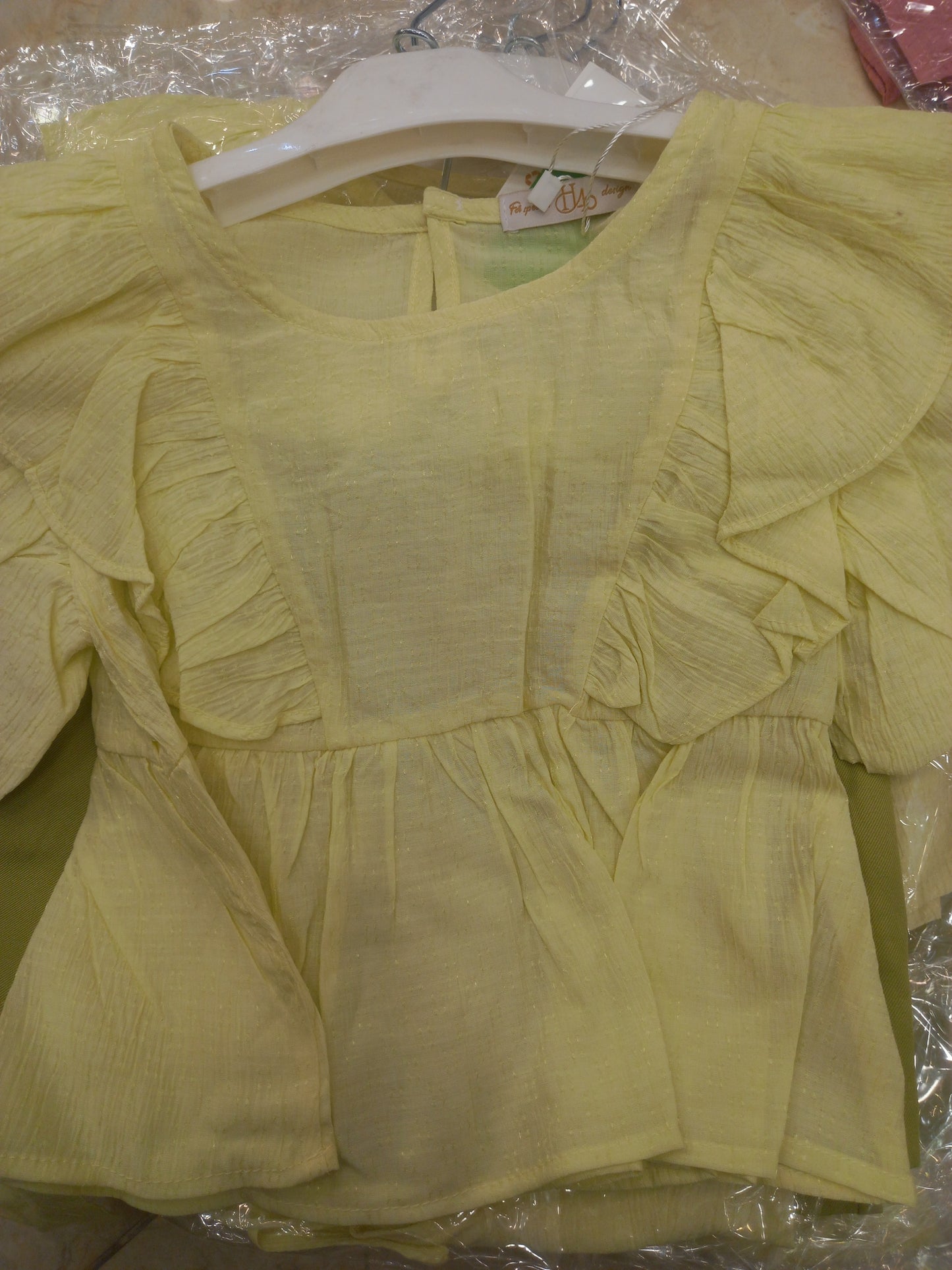 طقم بناتي بثلاث الوان