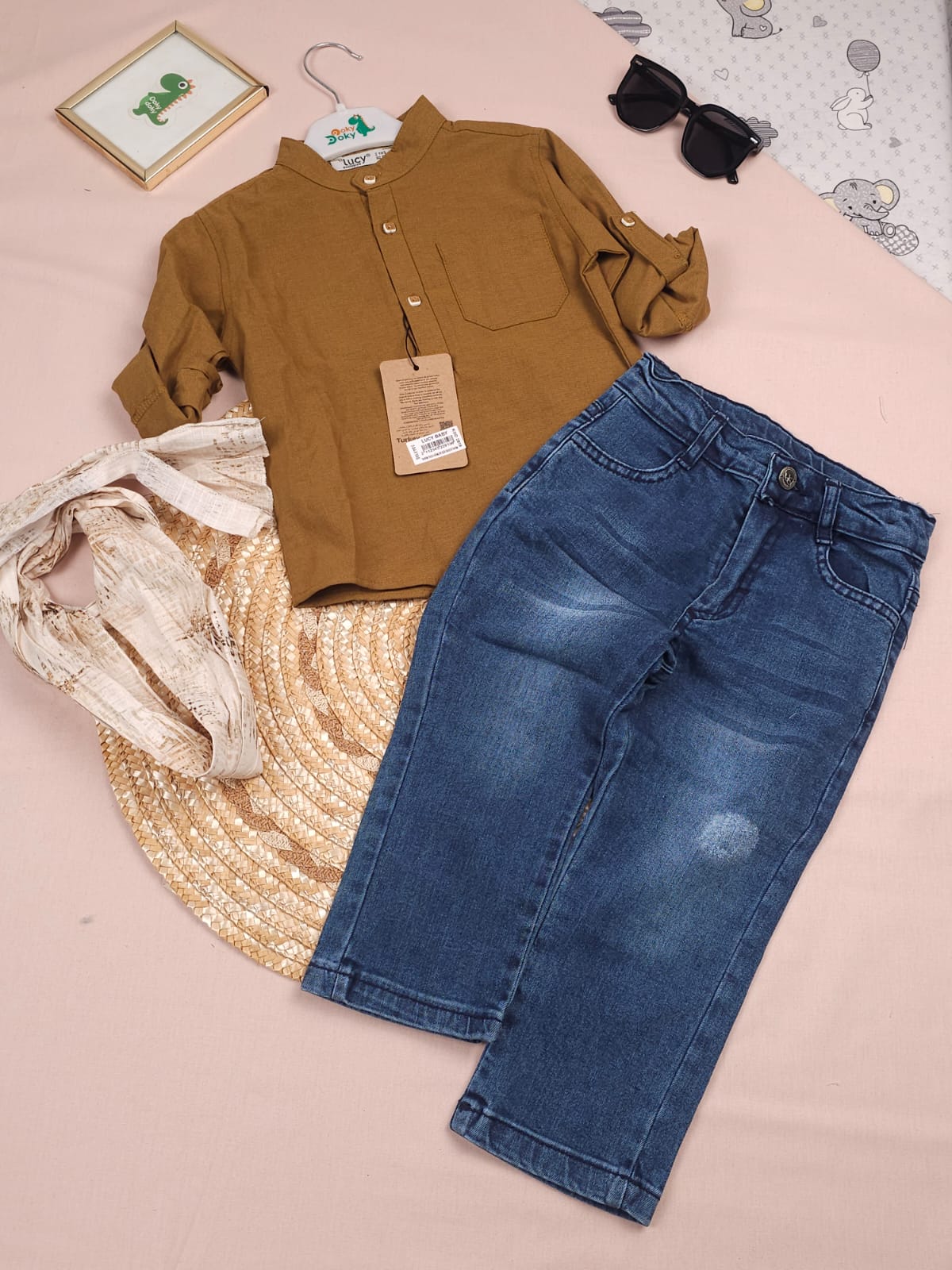 طقم ولادي ثلاث الوان