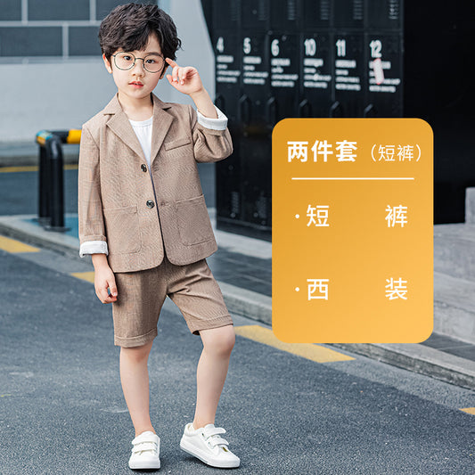 طقم ولادي رسمي مناسبات بدون تيشيرت