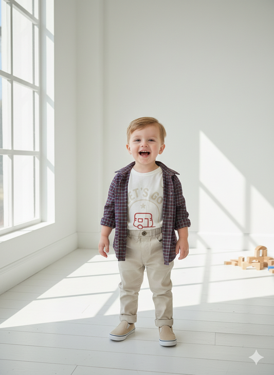 طقم احمر لونين