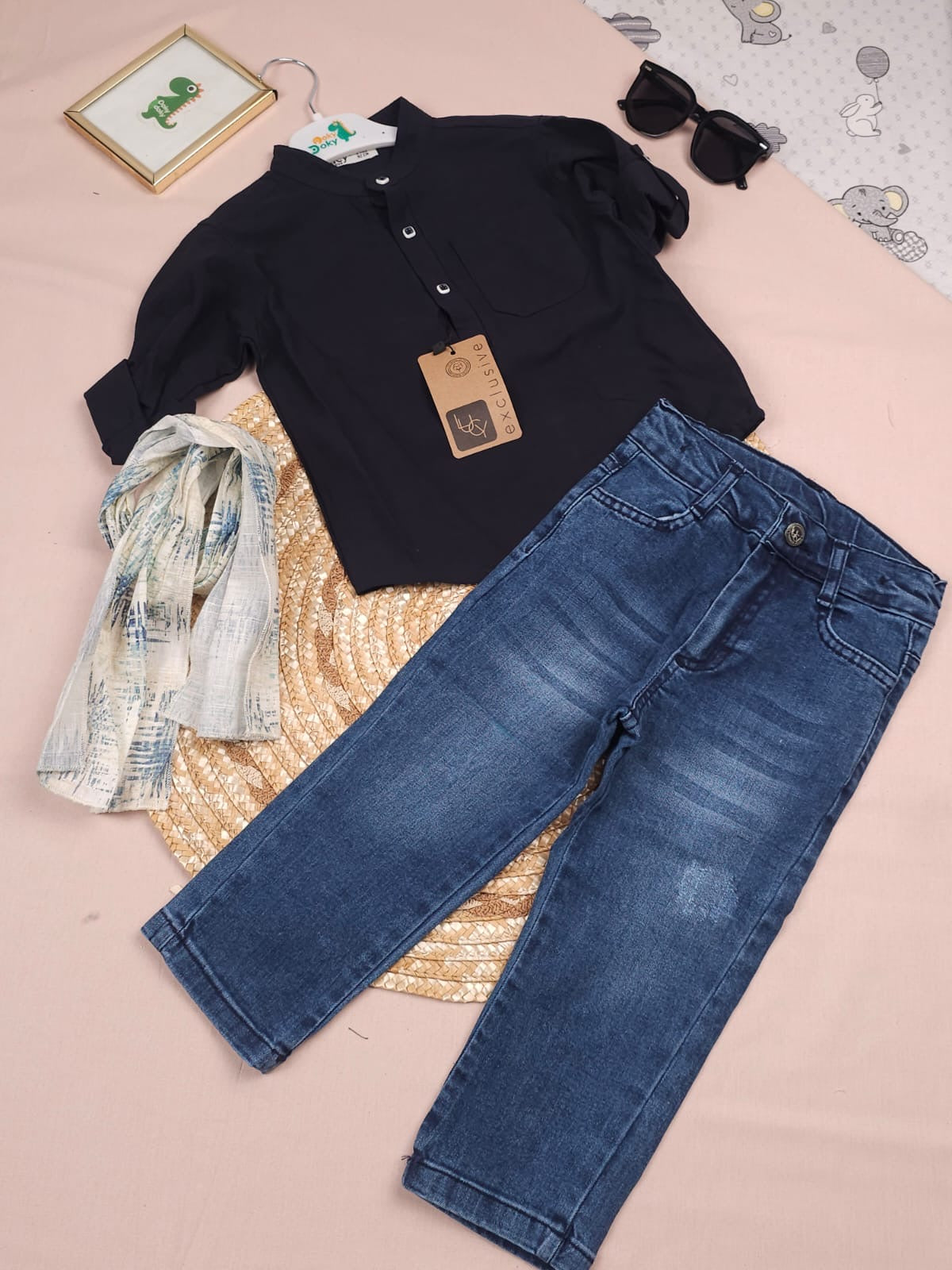 طقم ولادي ثلاث الوان