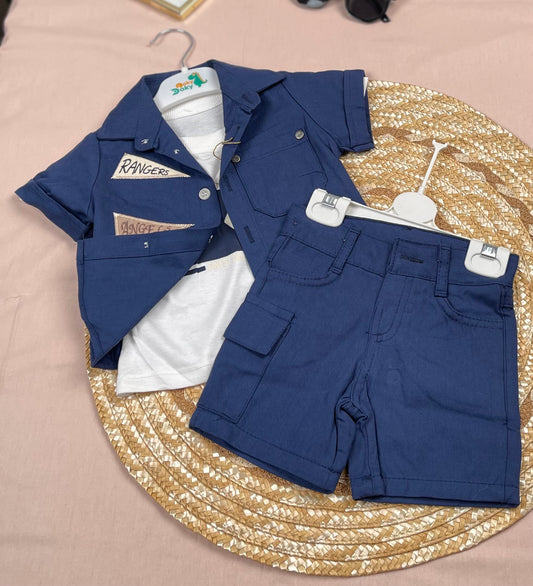 طقم ولادي نيلي