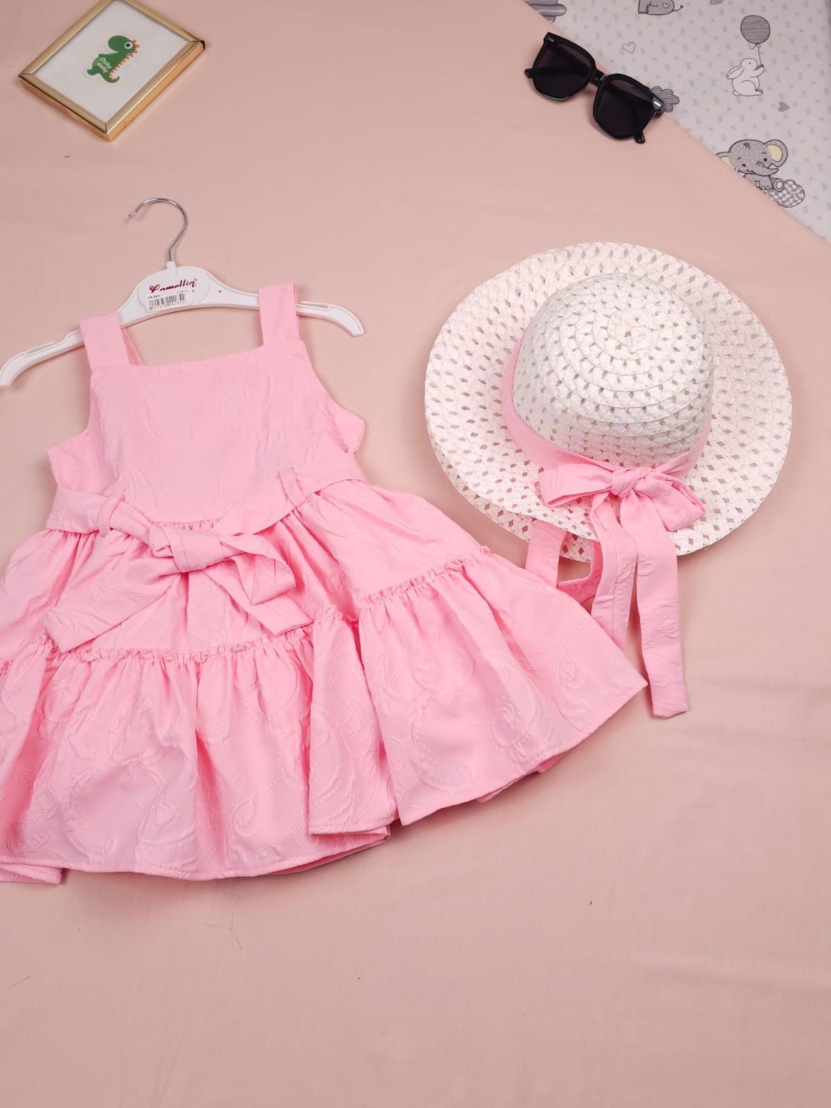 فستان بناتي ثلاث الوان