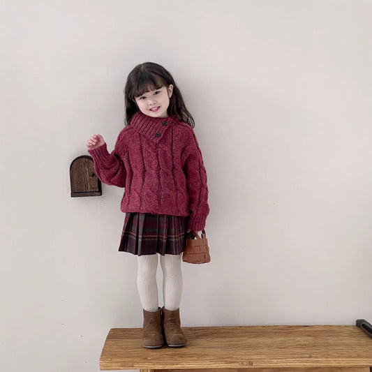 طقم بناتي احمر