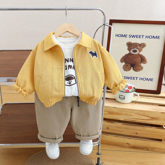 طقم ولادي ثلاث الوان