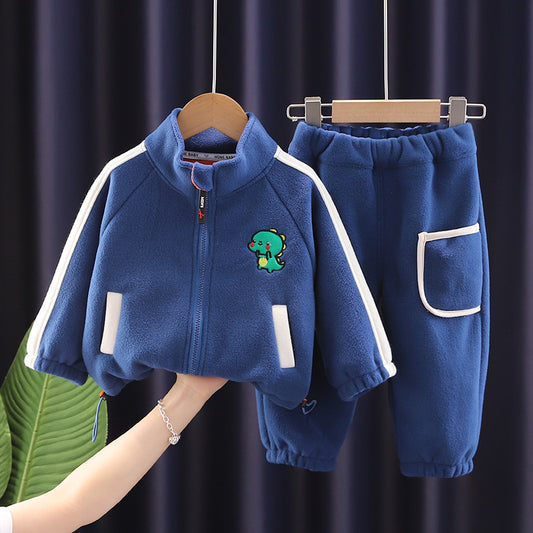 طقم ولادي ازرك