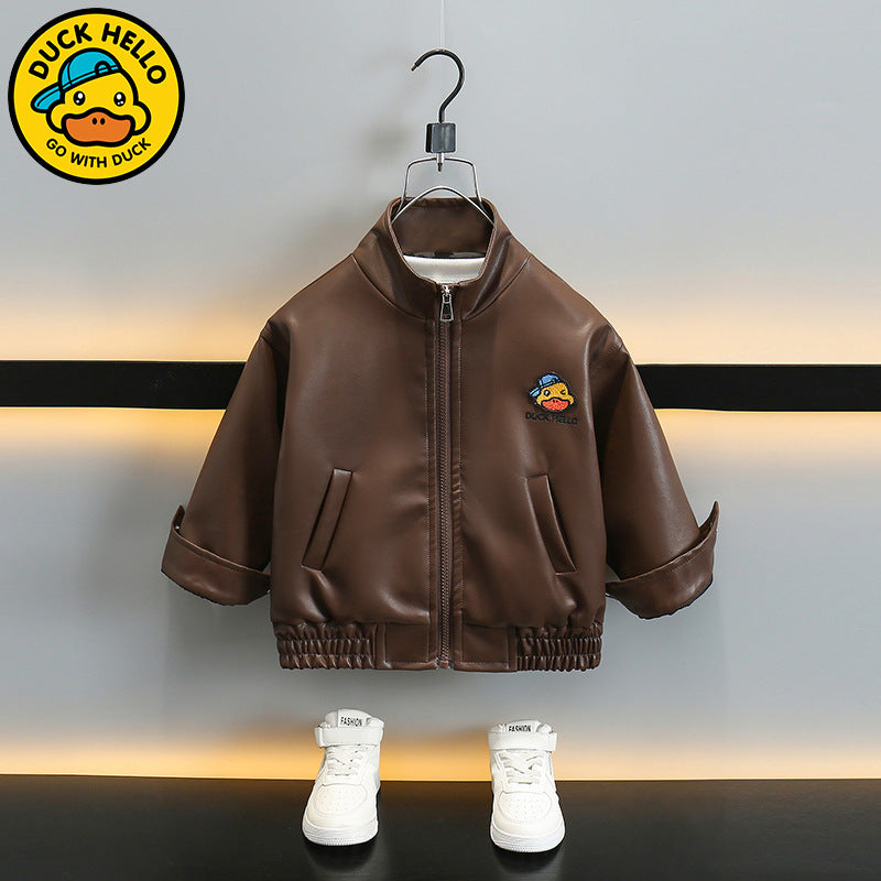 قمصلة ولادي جلد بلونين