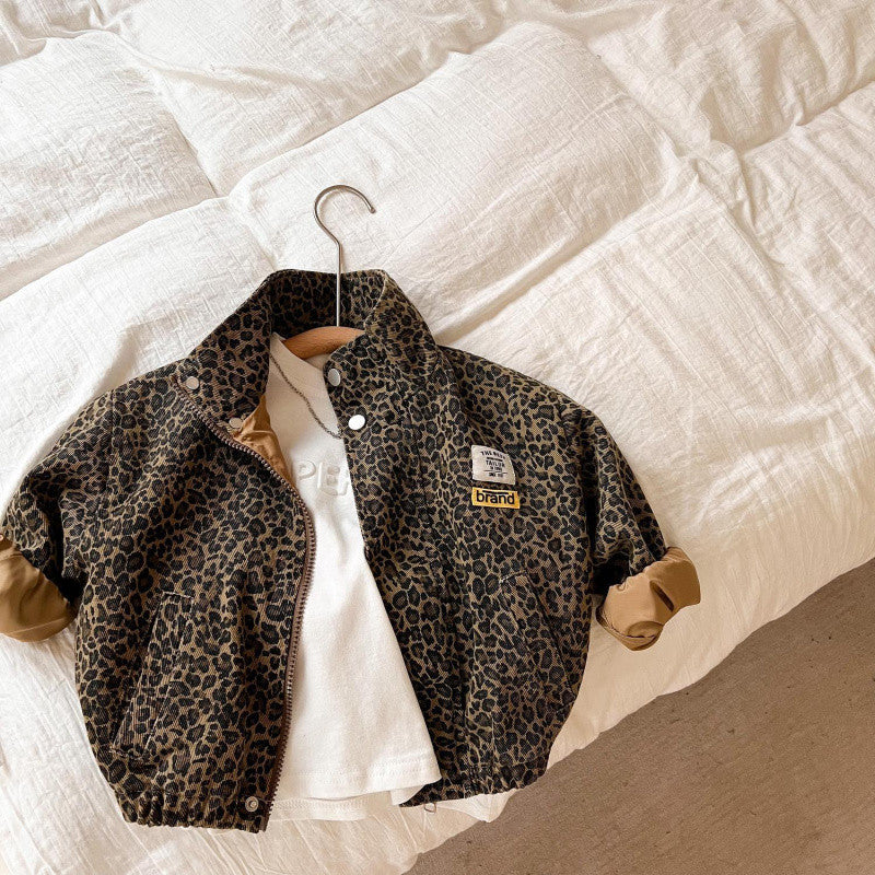 سويتر بناتي جلد النمر