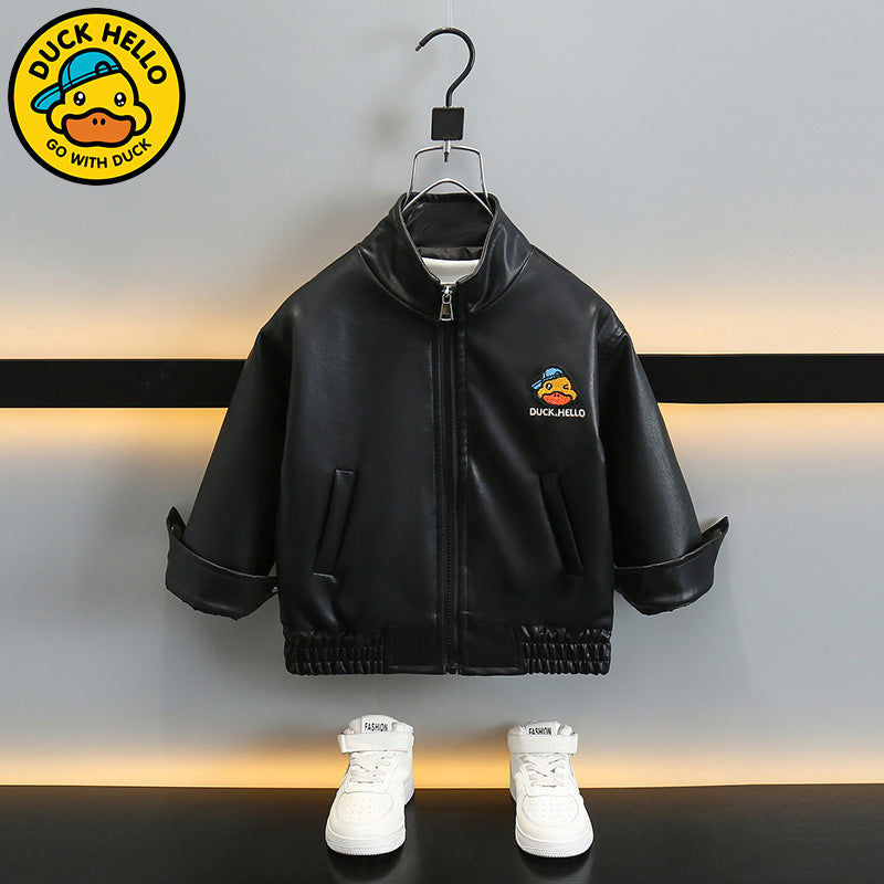 قمصلة ولادي جلد بلونين