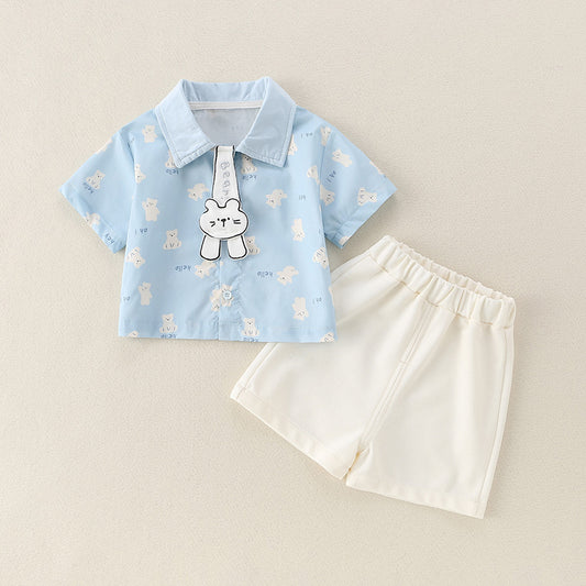 طقم صيفي سمائي