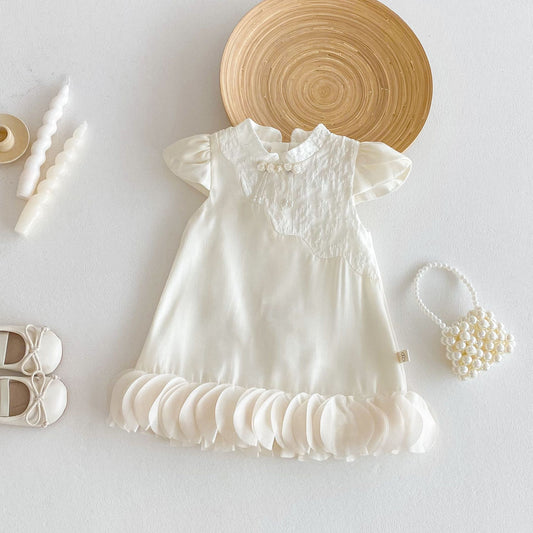 فستان بناتي اوف وايت