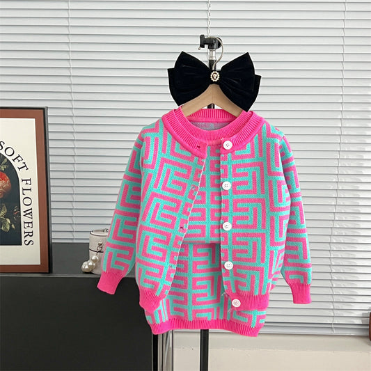 طقم بناتي وردي