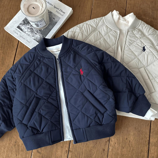 سويتر بولو مقفل لونين