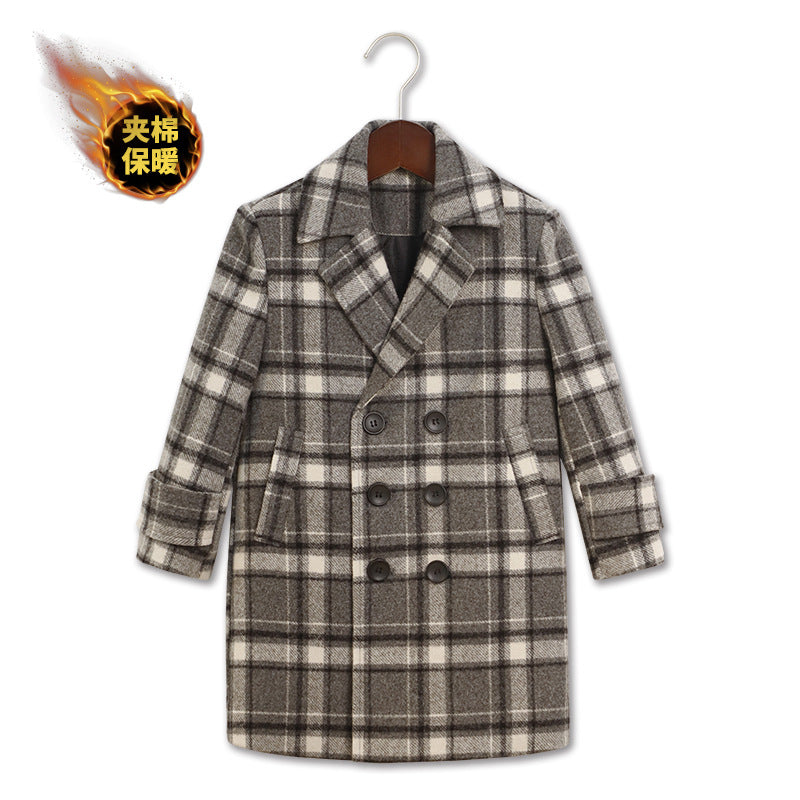 كوت جاكيت ولادي مقفل رصاصي